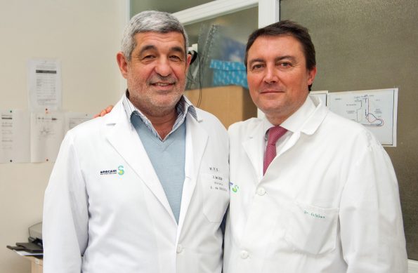 Los urólogos Antonio Gómez y Manuel Esteban
