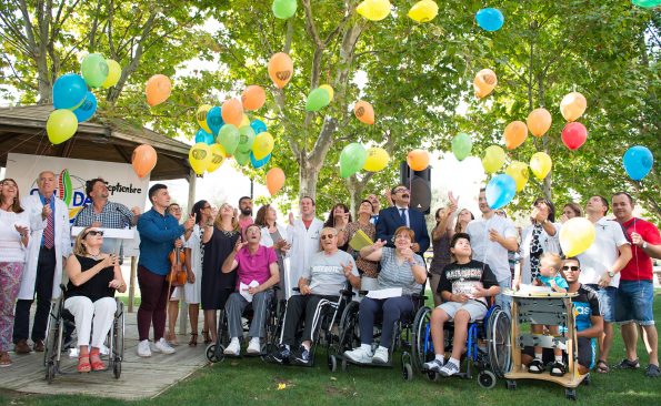 Acto conmemorartivo del Día Internacional de la Lesión Medular en el Hospital Nacional de Parapléjicos (Foto: Carlos Monroy//JCCM)