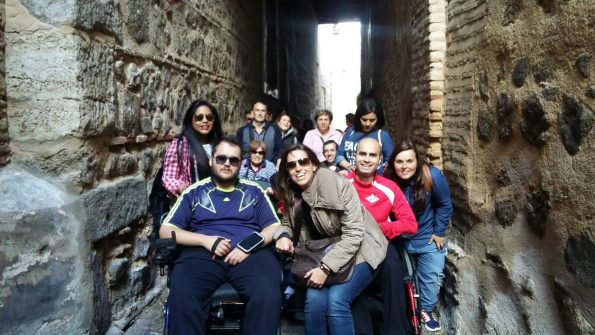 Pacientes del HNP visitan el casco histórico de Toledo