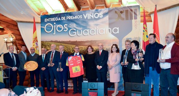 Premio Ojos del Guadiana. Foto de grupo.