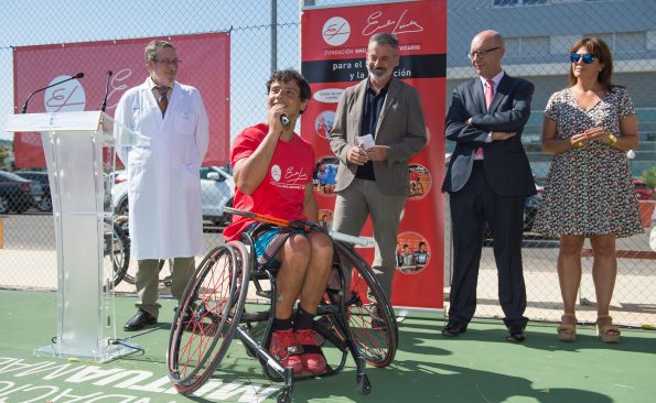  Balance de la escuela de tenis en el Hospital Nacional de Parapléjicos. Foto: Carlos Monroy