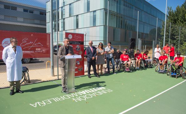  Balance de la escuela de tenis en el Hospital Nacional de Parapléjicos. Foto: Carlos Monroy