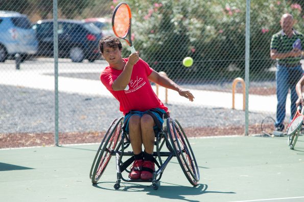  Balance de la escuela de tenis en el Hospital Nacional de Parapléjicos. Foto: Carlos Monroy