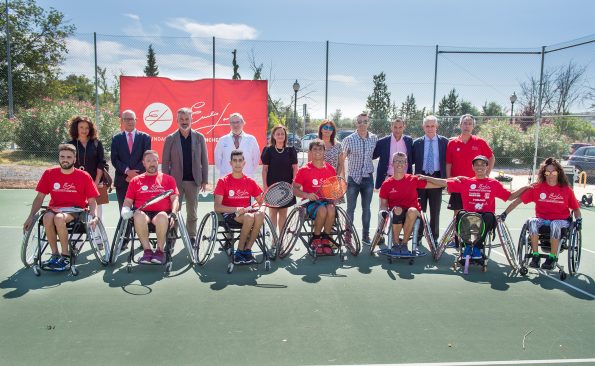  Balance de la escuela de tenis en el Hospital Nacional de Parapléjicos. Foto: Carlos Monroy