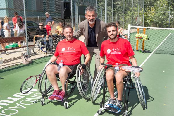  Balance de la escuela de tenis en el Hospital Nacional de Parapléjicos. Foto: Carlos Monroy