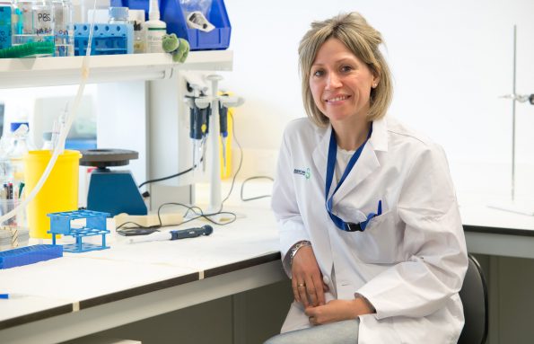 Carmen Férnandez Martos. Investigadora del Hospital Nacional de Parapléjicos. (Foto: Carlos Monroy // SESCAM)