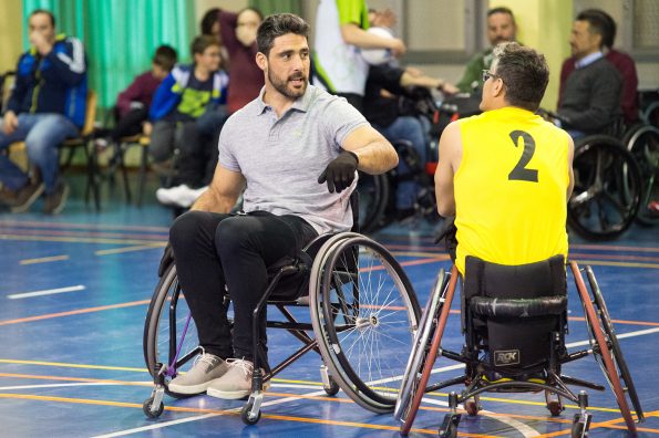 Rugby en silla de ruedas, en el Hospital Nacional de Parapléjicos