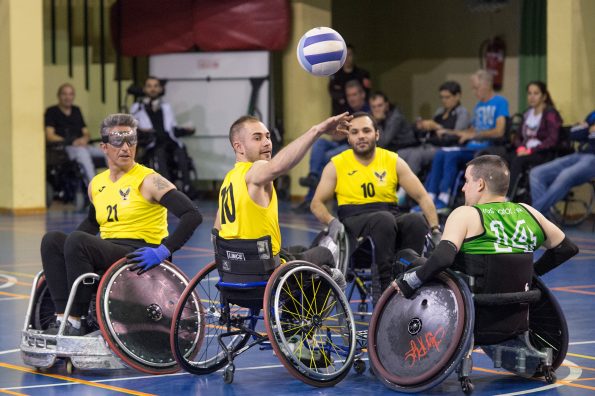 Rugby en silla de ruedas, en el Hospital Nacional de Parapléjicos