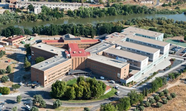 Vista aérea del Hospital Nacional de Parapléjicos