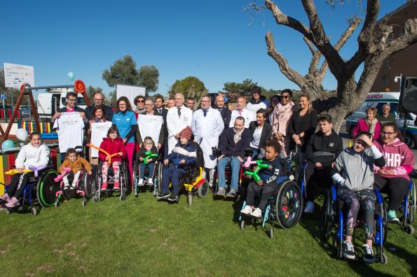 Inauguración parque infantil en el Hospital Nacional de Parapléjicos. (Foto: Carlos Monroy // SESCAM)