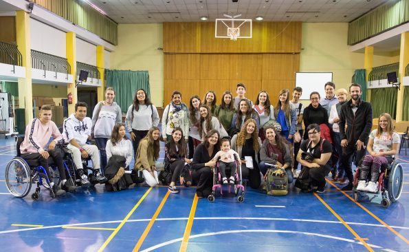 Grupo estudiantes IES Domingo Miral (Jaca)