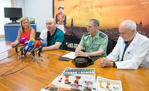 Presentación de la III Edición de la Carrera Corre por Román. (Foto: Carlos Monroy // SESCAM)