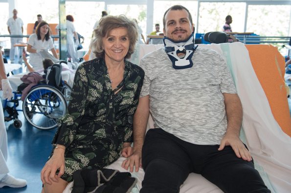 Visita de la Ministra de Sanidad al Hospital Nacional de Parapléjicos. Foto: Carlos Monroy