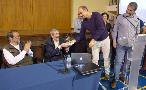 Homenaje al profesor Nieto Sampedro en el Hospital Nacional de Parapléjicos. (Foto: Carlos Monroy // SESCAM)