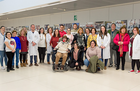 Miembros del tejido asociativo de la Esclerosis Múltiple visitan la Unidad de Investigación del Hospital Nacional de Parapléjicos