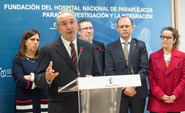 Presentación de Vicenç Martínez Ibáñez como nuevo gerente del Hospital Nacional de Parapléjicos
