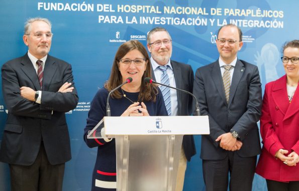 Presentación de Vicenç Martínez Ibáñez como nuevo gerente del Hospital Nacional de Parapléjicos