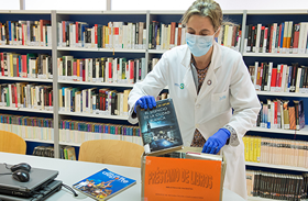 Parapléjicos fomenta la lectura durante la estancia de los pacientes en tiempos del Covid-19