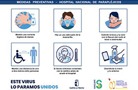 NUEVA NORMALIDAD EN EL HOSPITAL NACIONAL DE PARAPLÉJICOS