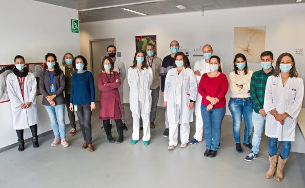 Científicos del Hospital Nacional de Parapléjicos celebran de manera virtual la Semana del Cerebro. (Foto: Carlos Monroy//SESCAM)