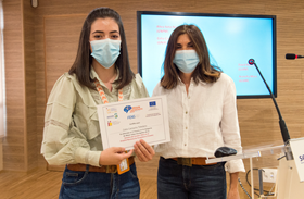 El video sobre Esclerosis Múltiple de Celia Camacho primer premio de la Semana del Cerebro organizada por Parapléjicos