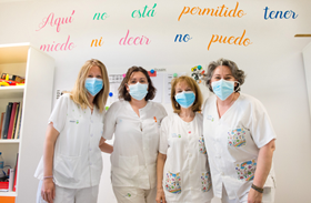 Terapia Ocupacional infantil del HNP, protagonista de la revista Infomédula