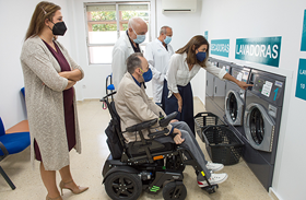 El Hospital de Parapléjicos y ASPAYM Toledo ponen en marcha una lavandería autoservicio en respuesta a la demanda de los pacientes