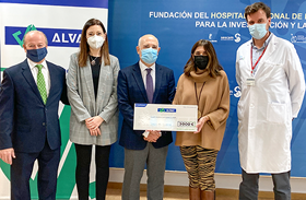 La empresa ALVAC dona tres mil euros al Hospital de Parapléjicos para investigar con células madre en úlceras por presión