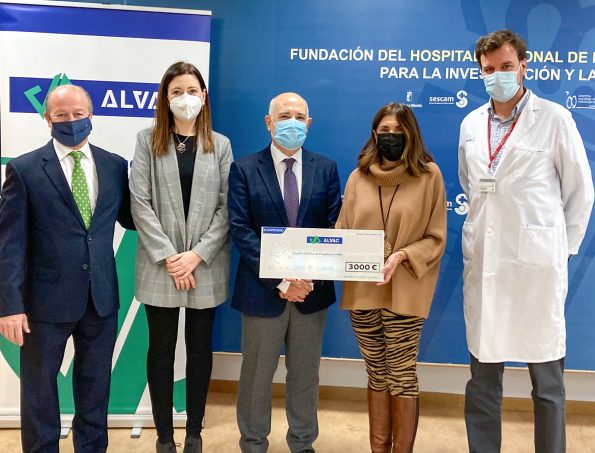 La empresa ALVAC dona tres mil euros al Hospital de Parapléjicos para investigar con células madre en úlceras por presión