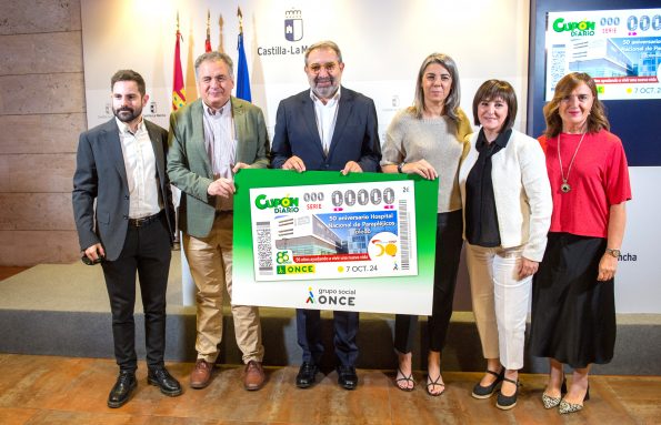 El 50 Aniversario del Hospital Nacional de Parapléjicos protagoniza el cupón de la ONCE del 7 de octubre