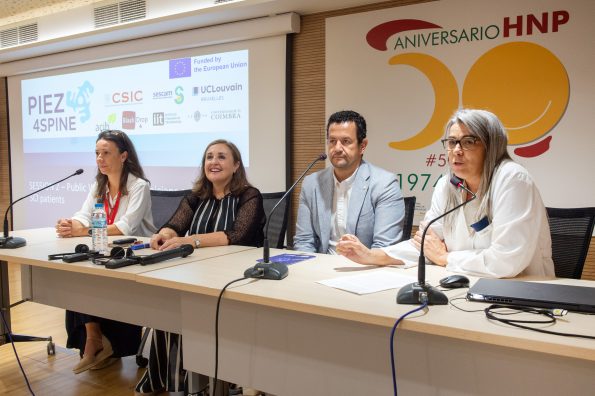 Parapléjicos lidera la reunión final del proyecto europeo Piezo4Spine y acerca la investigación a las personas con lesión medular